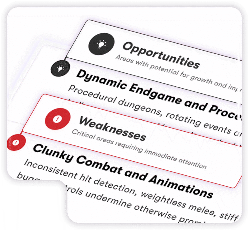 Go Testify Insight reports CTA pitchdeck left