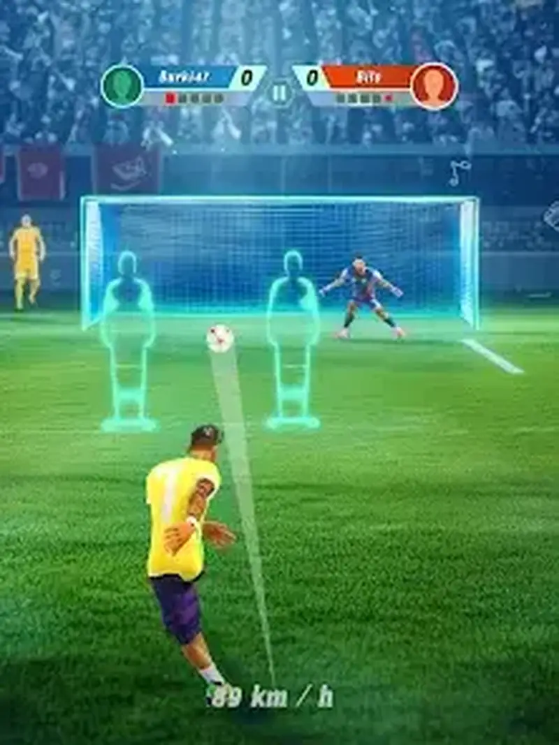 Goalden League Online Football Striker Image